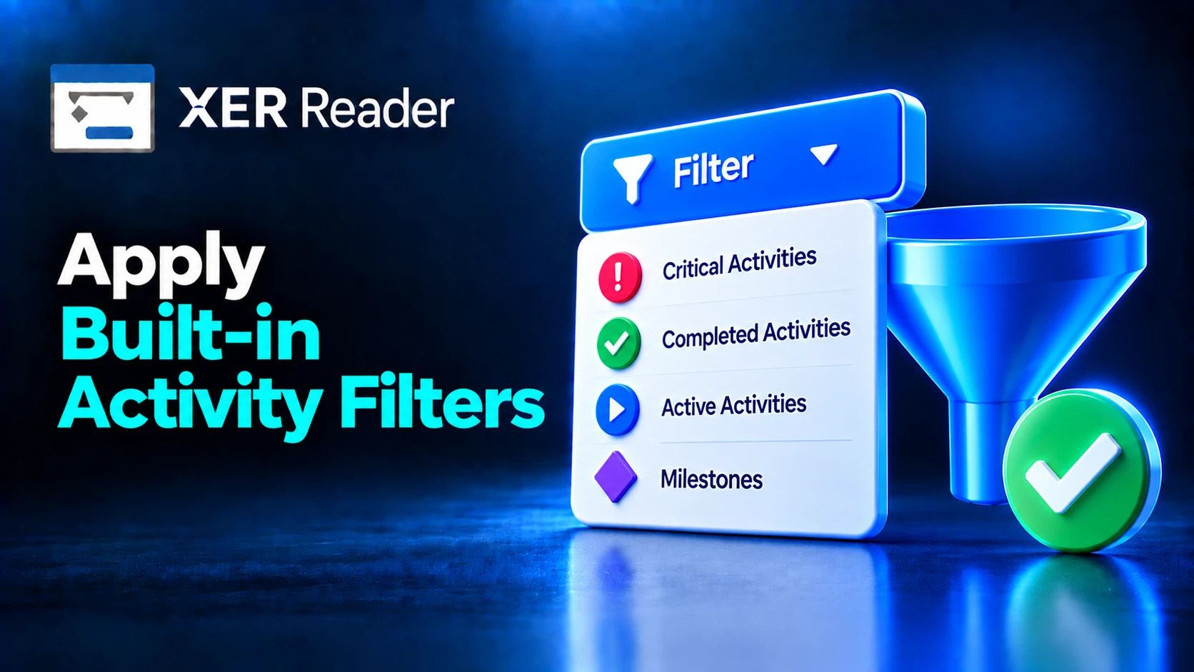 How to Apply Built-in Activity Filters