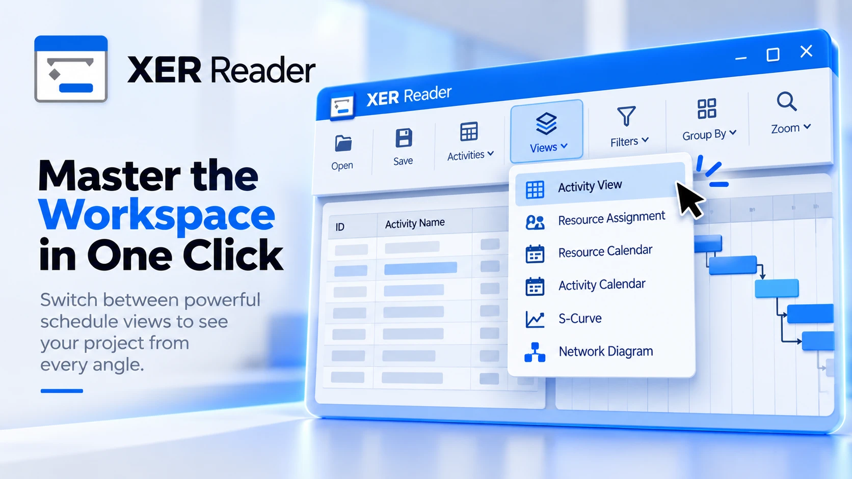 How to Navigate the Primary Interface: Toolbars, Panels, and Schedule Views